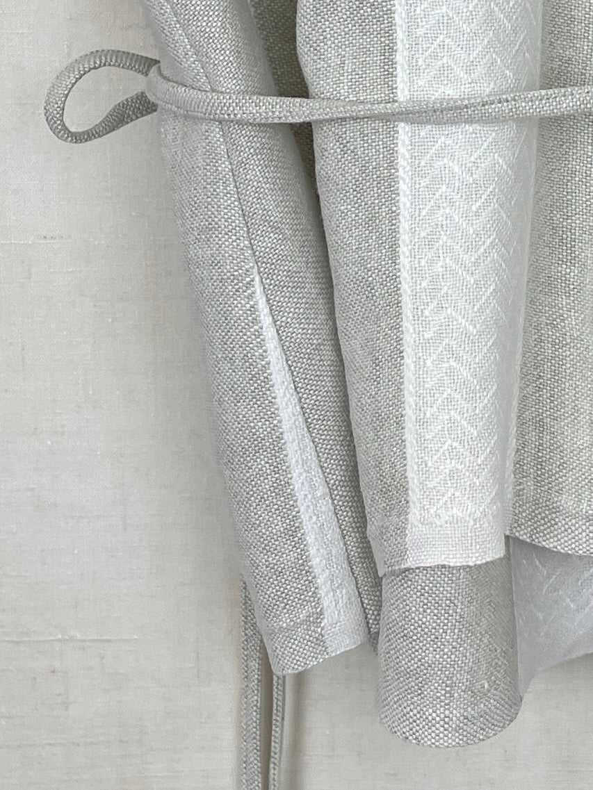 TABLE CLOTH WRAP JACKET - M