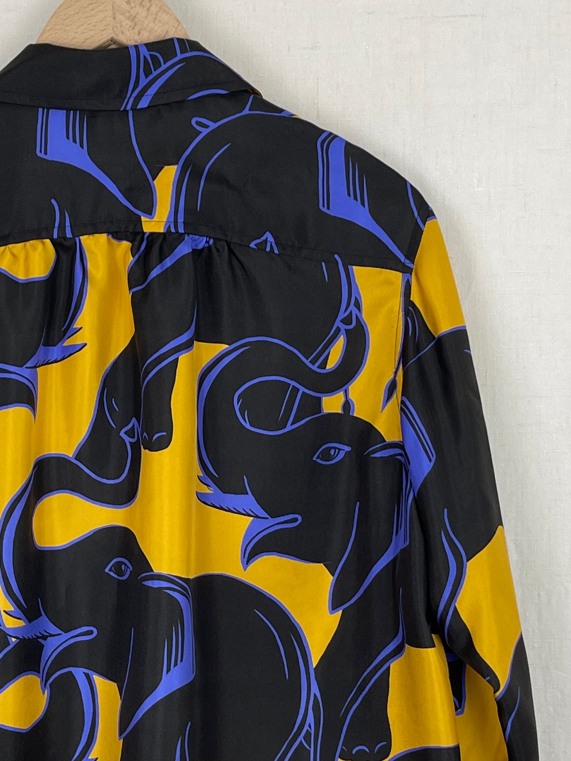 SILK ELEPHANT SHIRT - ONE SIZE