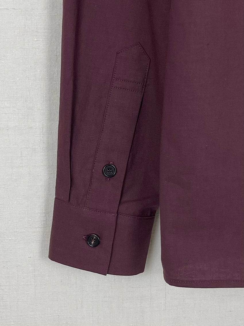 ROSETTE RUFFLED SHIRT