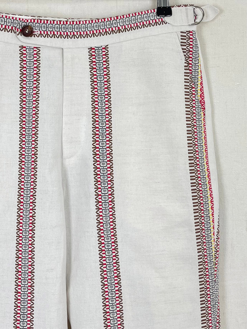 TABLECLOTH WITH STRIPES TROUSERS - SIZE 46