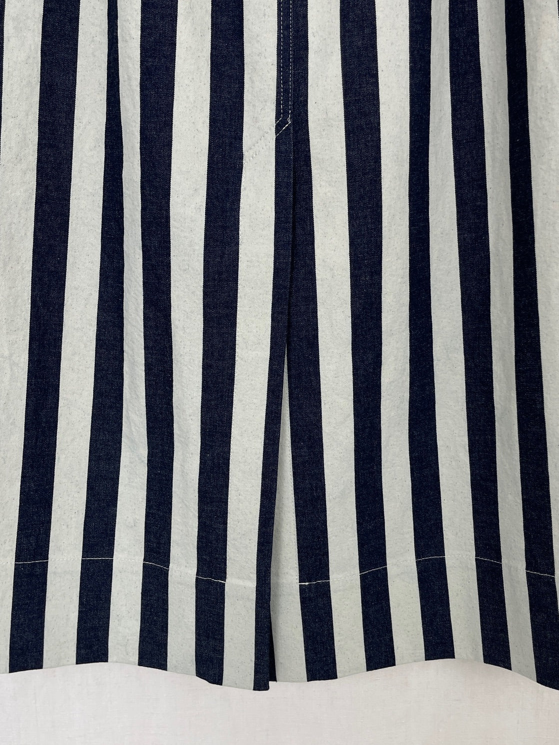 STRIPED SKIRT WITH BELT - SIZE S
