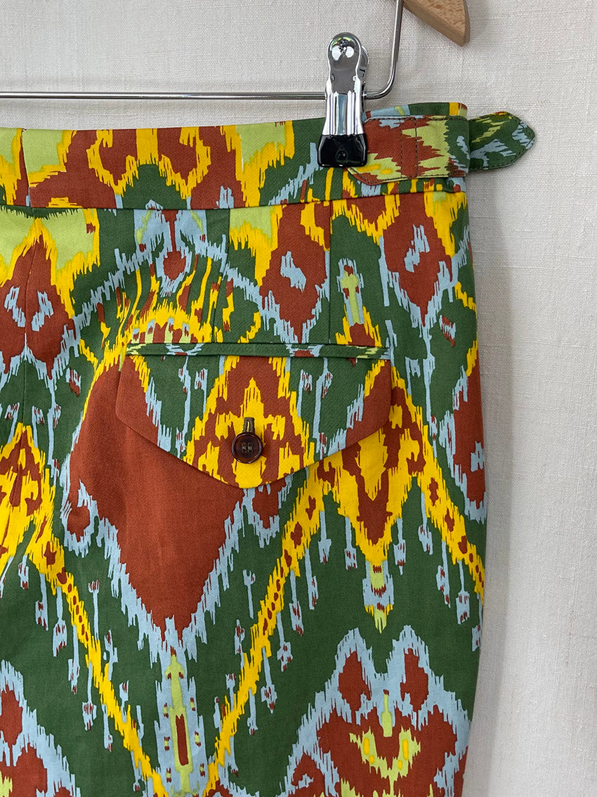 PSYCHEDELIC TABLECLOTH TROUSERS - SIZE 32