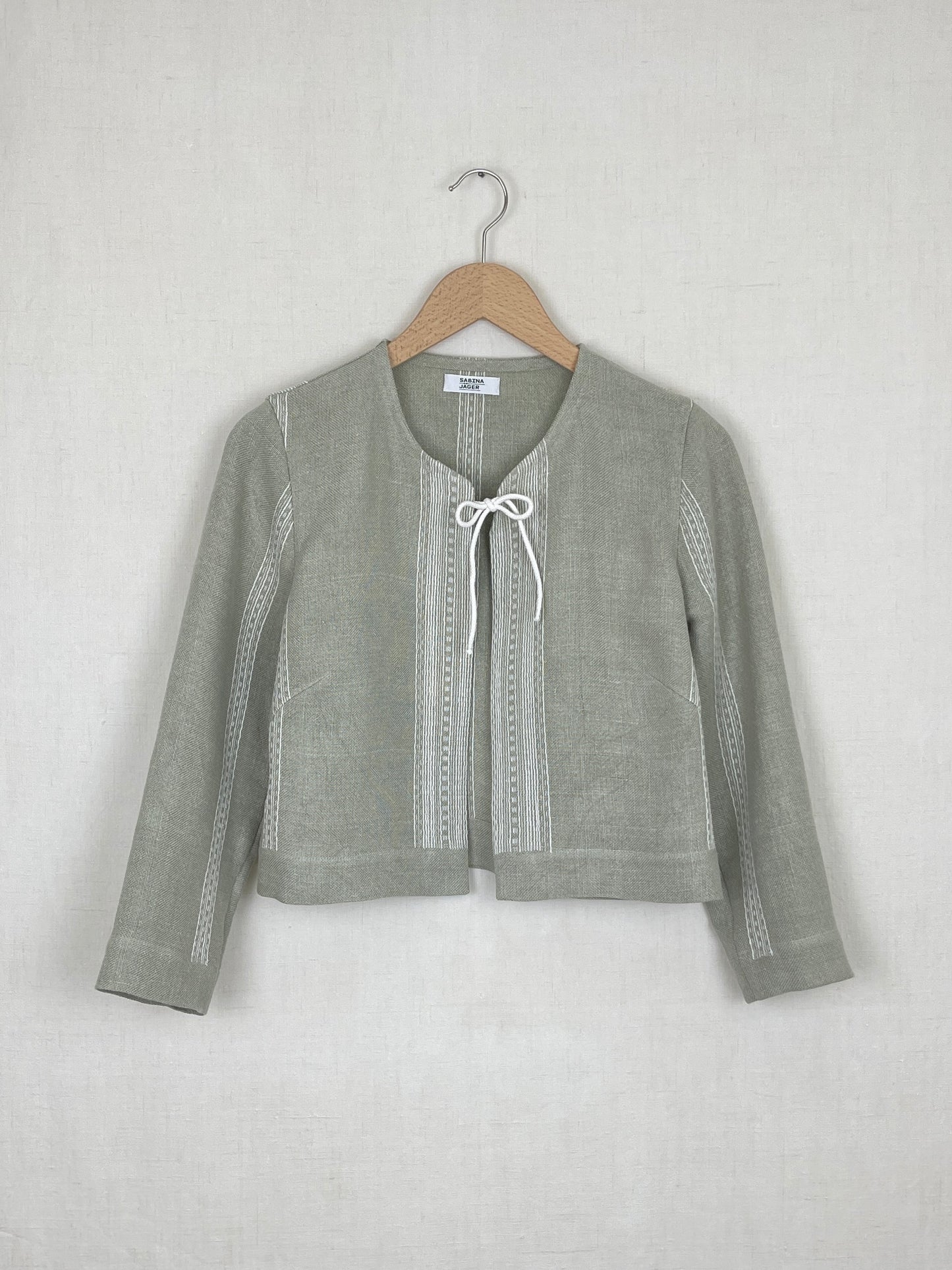 SHORT TABLE CLOTH JACKET - S
