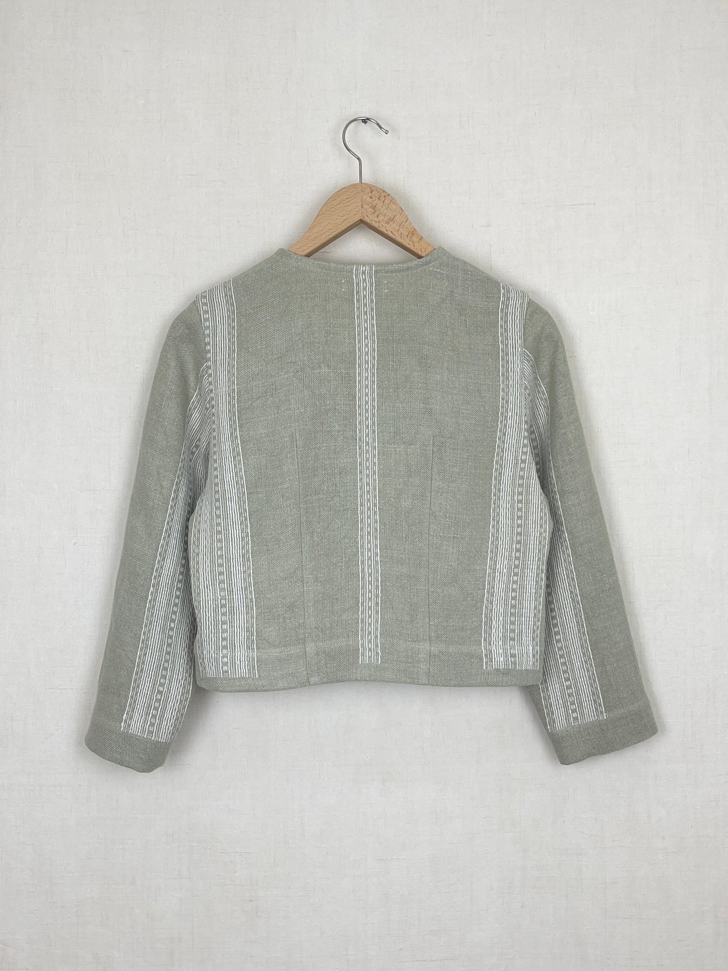 SHORT TABLE CLOTH JACKET - S