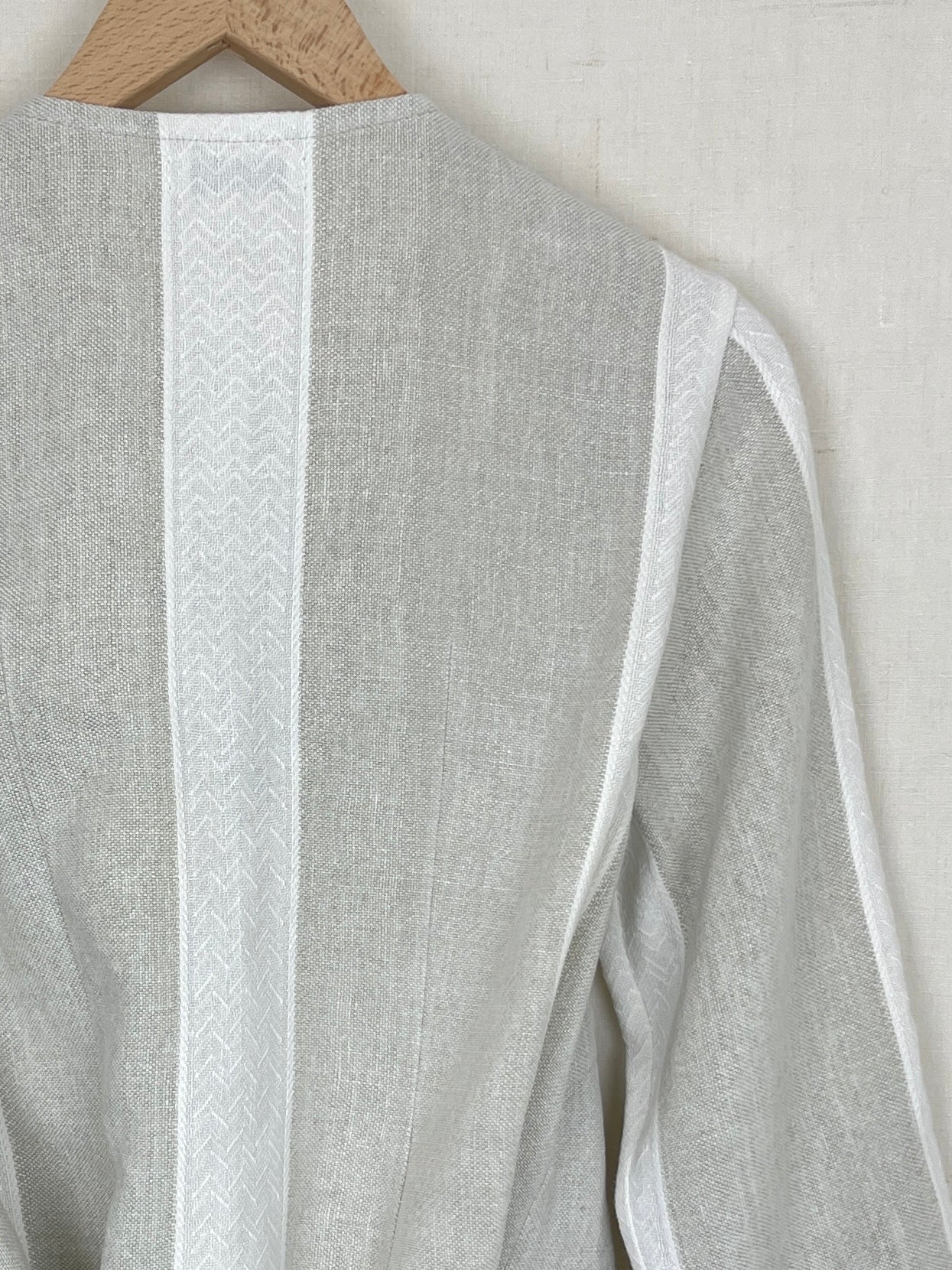 TABLE CLOTH WRAP JACKET - M