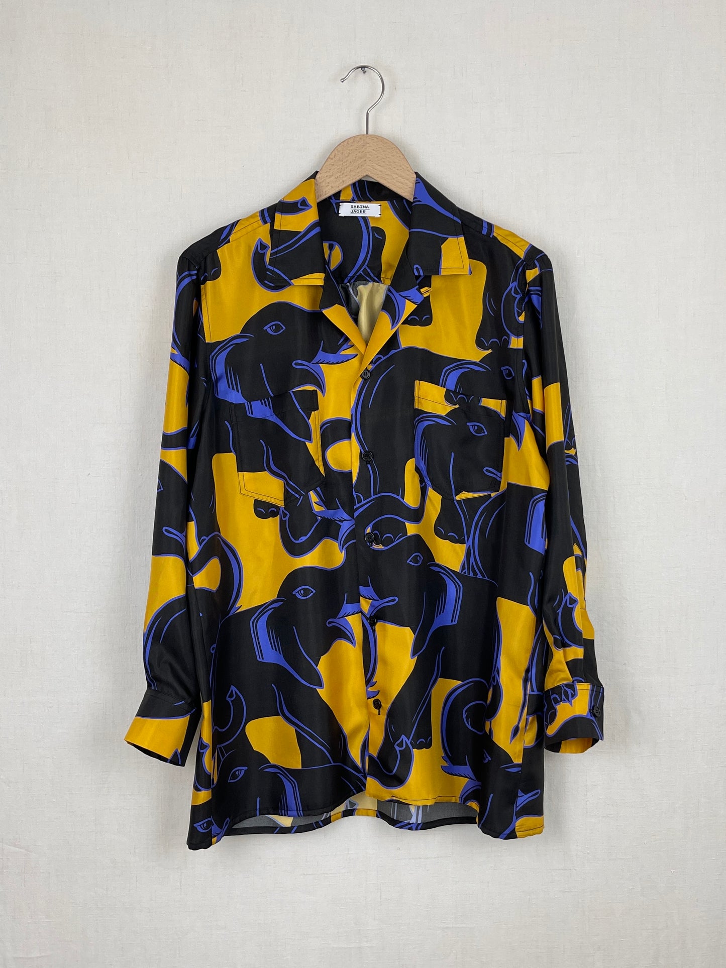 SILK ELEPHANT SHIRT - ONE SIZE