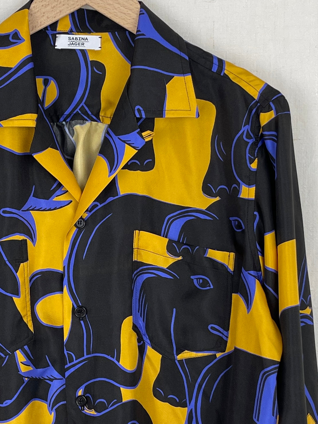 SILK ELEPHANT SHIRT - ONE SIZE