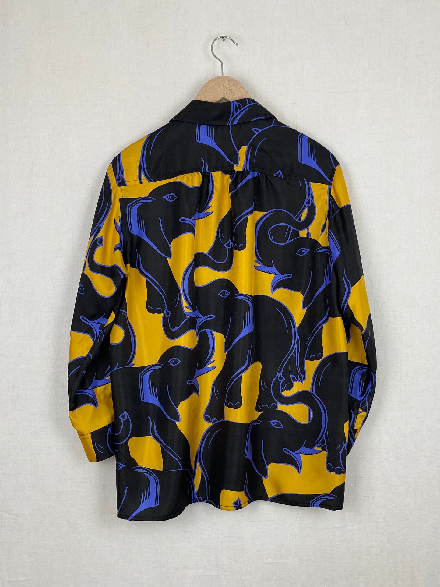 SILK ELEPHANT SHIRT - ONE SIZE