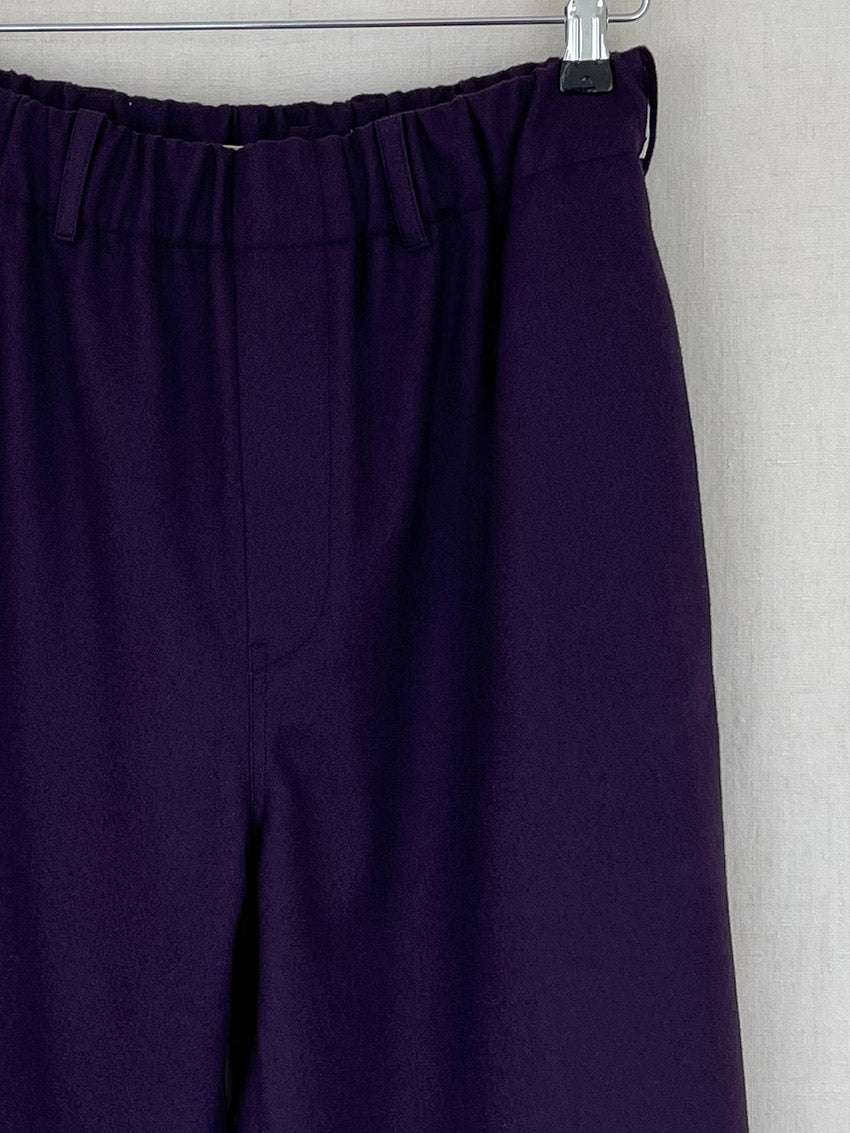 ELASTIC WOOL TROUSERS - SIZE S/M