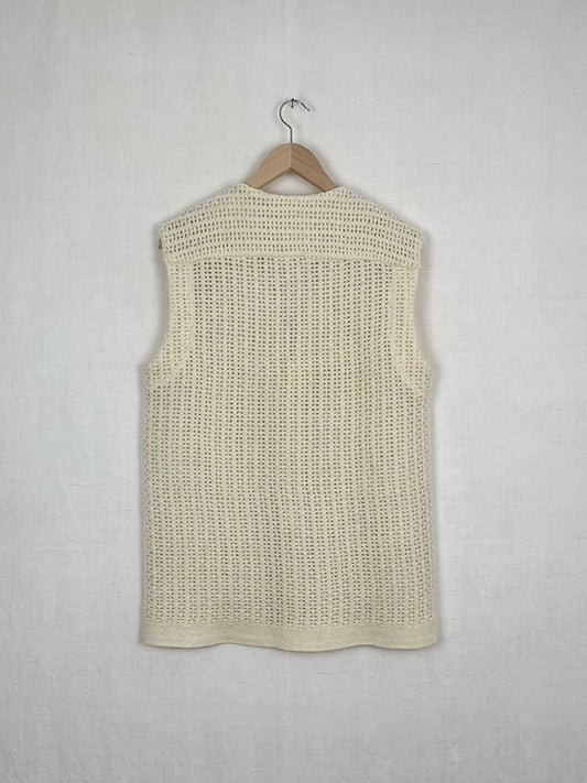 LAN AIR CEL WOOL GILET - SIZE 44