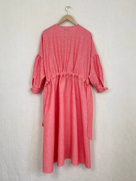 LIGHT RED DRESS - ONE SIZE