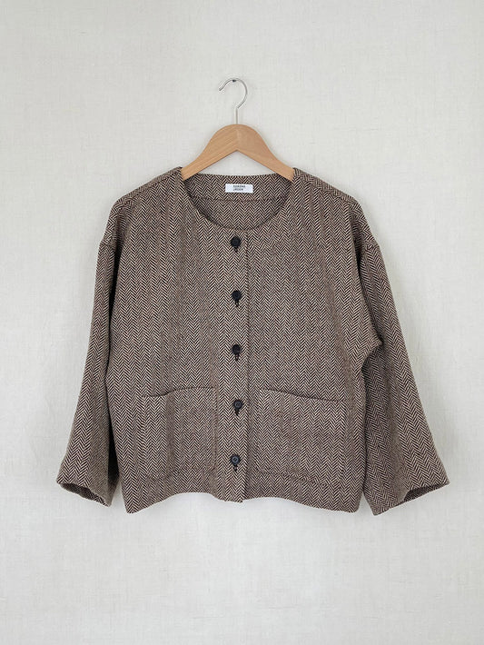 HERRINGBONE JACKET