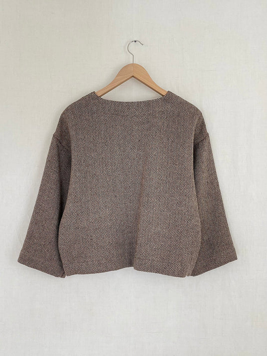 HERRINGBONE JACKET