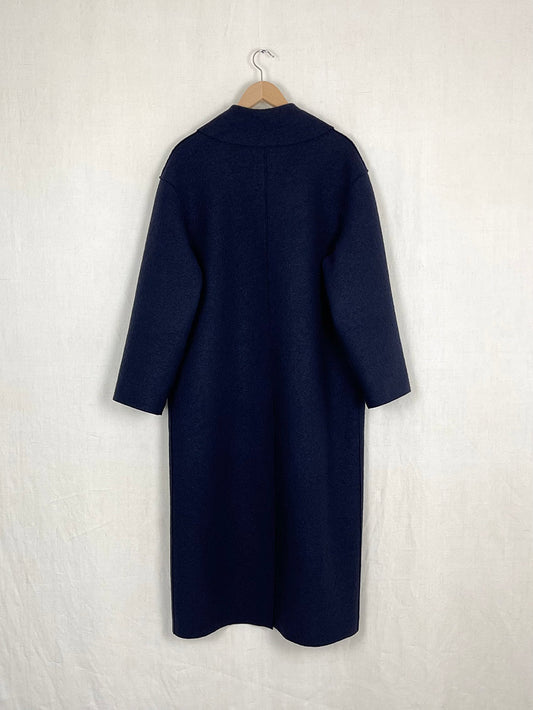BOILED WOOL COAT - ONE SIZE