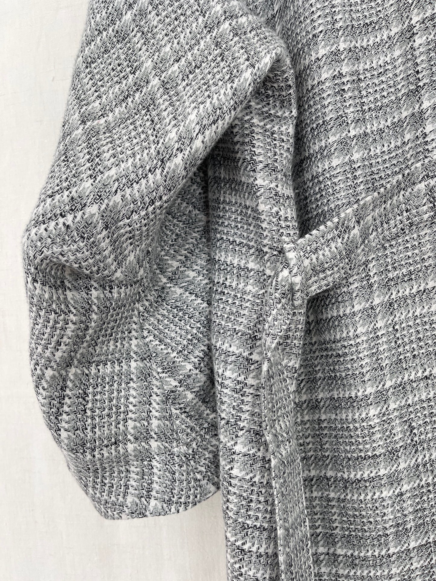 BLACK, WHITE, AND GRAY COAT DRESS - ONE SIZE