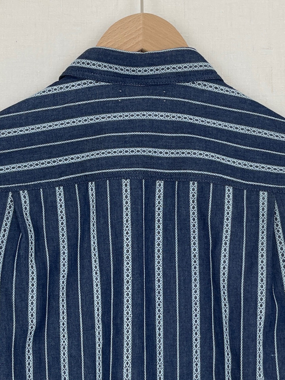 EDELWEISS AND ENZIAN RUFFLED SHIRT - SIZE 44