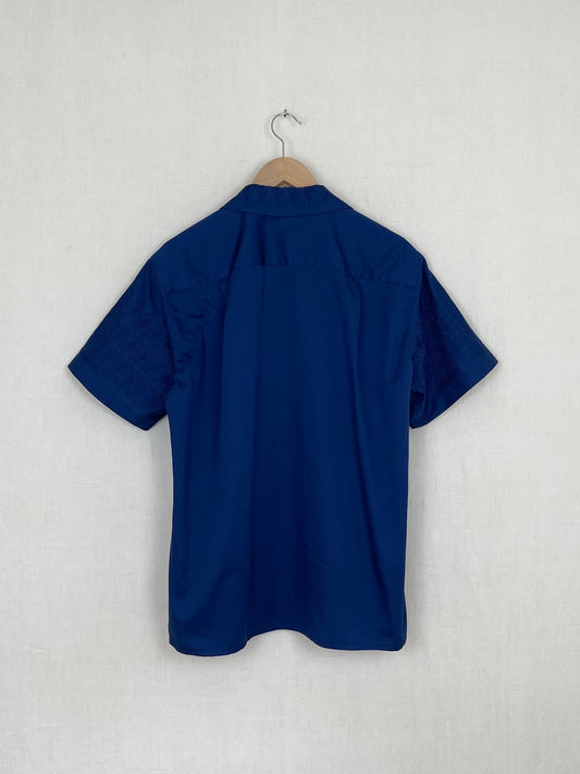 EYELET EMBROIDERY SHIRT - SIZE 50